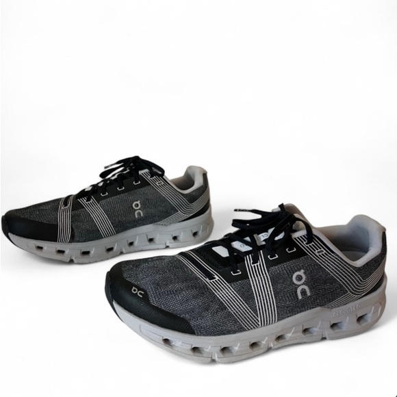 Men’s On Running On Cloudgo Black Glacier Running Sneakers size 13 - Picture 3 of 9